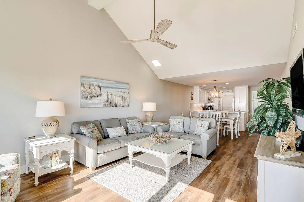 Newly-renovated ocean front condo on the 5th floor with a private balcony