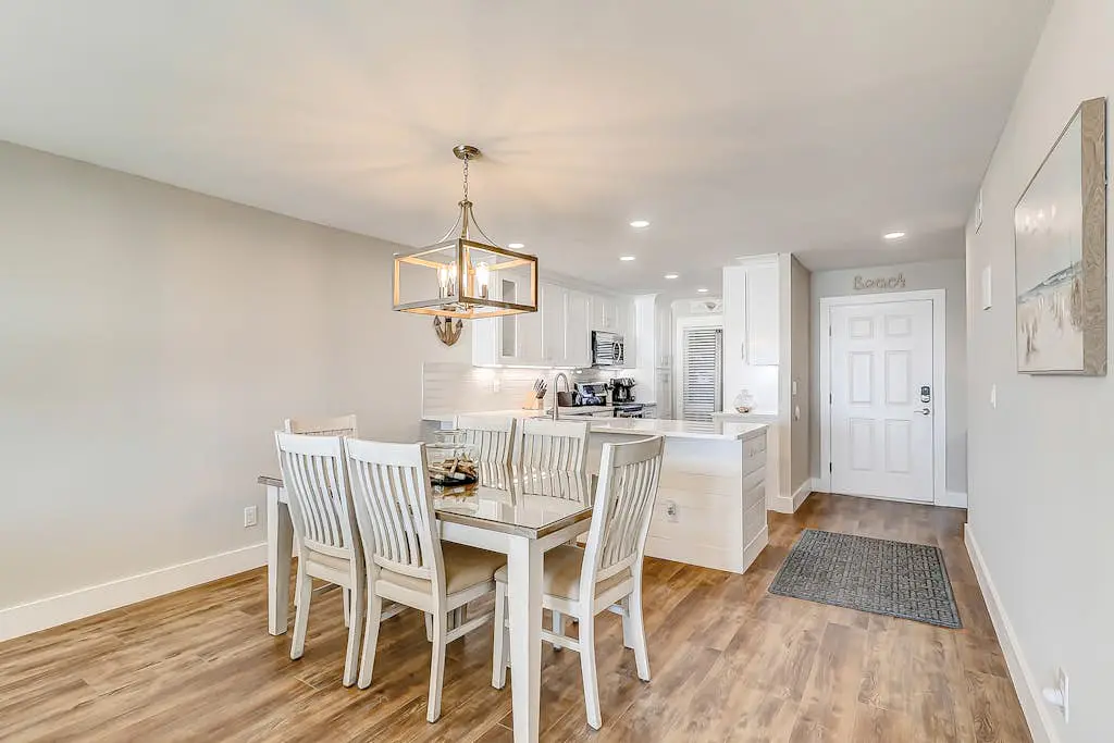 Newly-renovated ocean front condo on the 5th floor with a private balcony