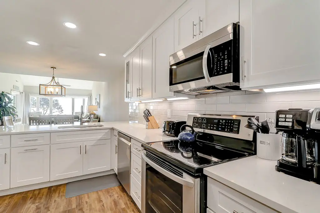 Newly-renovated ocean front condo on the 5th floor with a private balcony