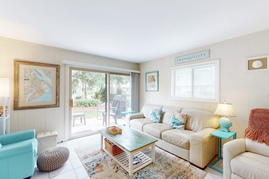 Hilton Head Cabanas condo with patio & on-site pool - walk to beach & Coligny