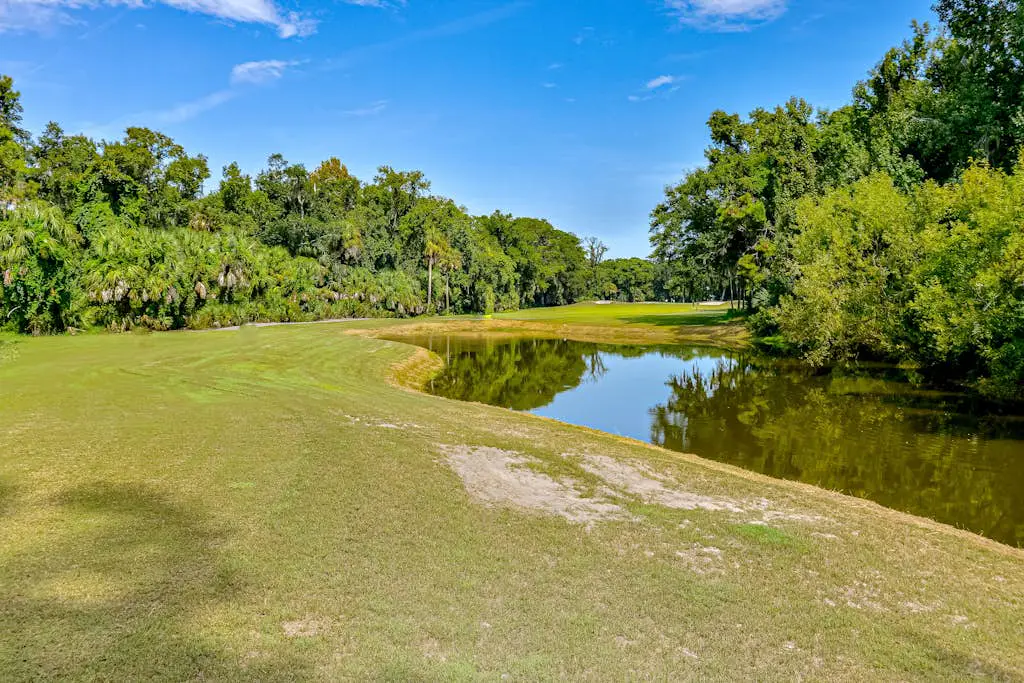 Villa with saltwater pool, golf, firepit, hot tub, & private beach access