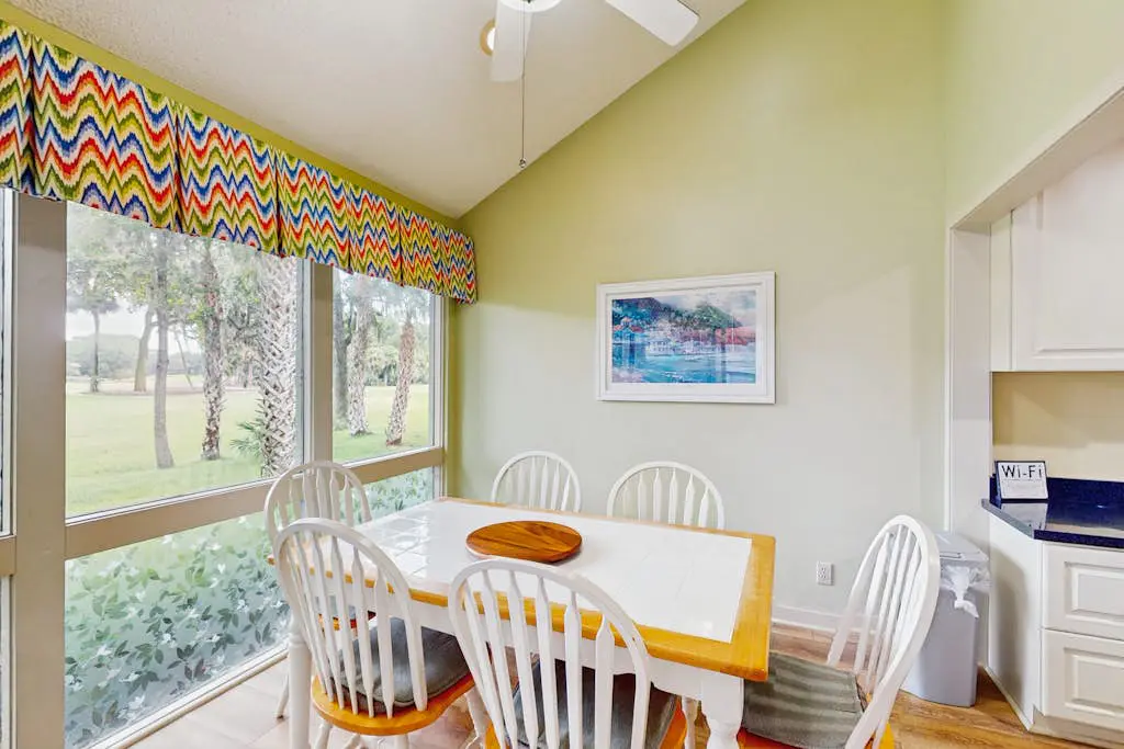 Villa with saltwater pool, golf, firepit, hot tub, & private beach access