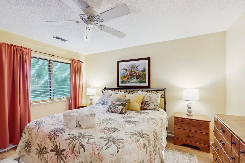Villa with saltwater pool, golf, firepit, hot tub, & private beach access