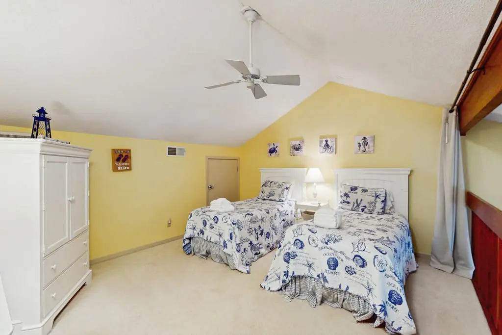Villa with saltwater pool, golf, firepit, hot tub, & private beach access
