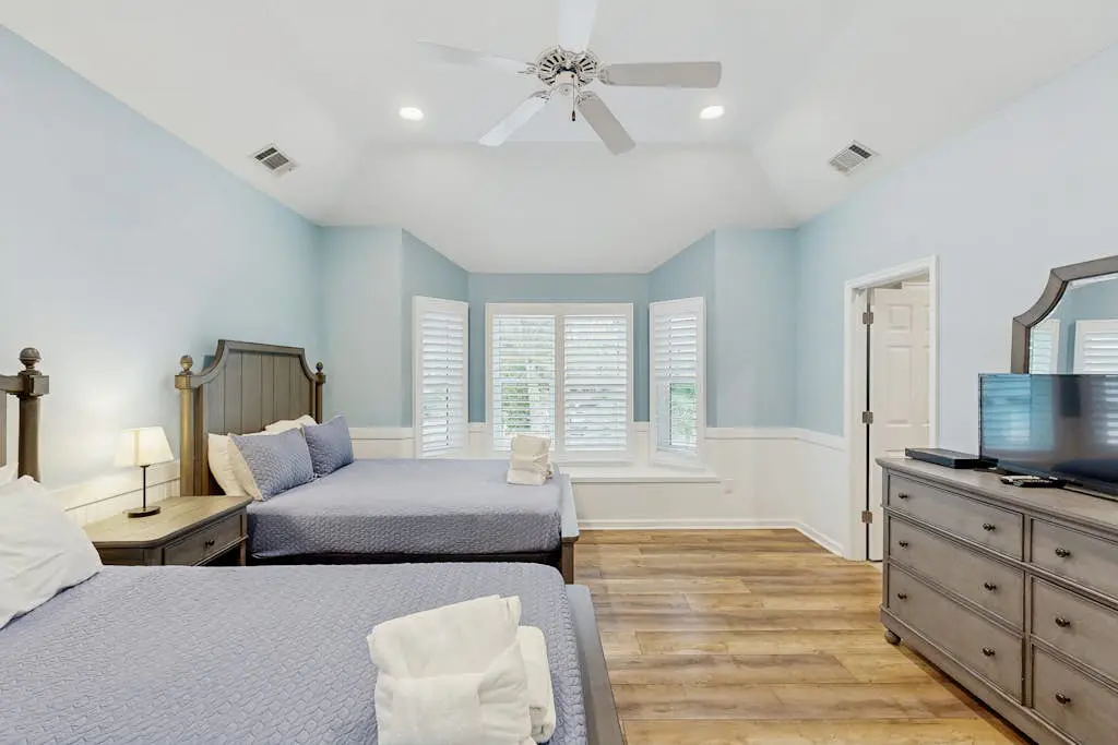 Beautiful half-acre estate with private hot tub and passes to the shared pool.
