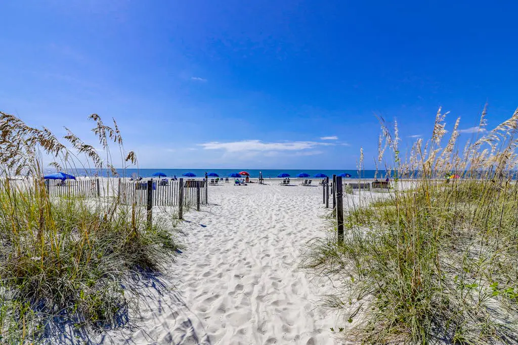 Updated Condo with Fast WiFi, Shared Pool, Balcony & Central AC - Walk to Beach