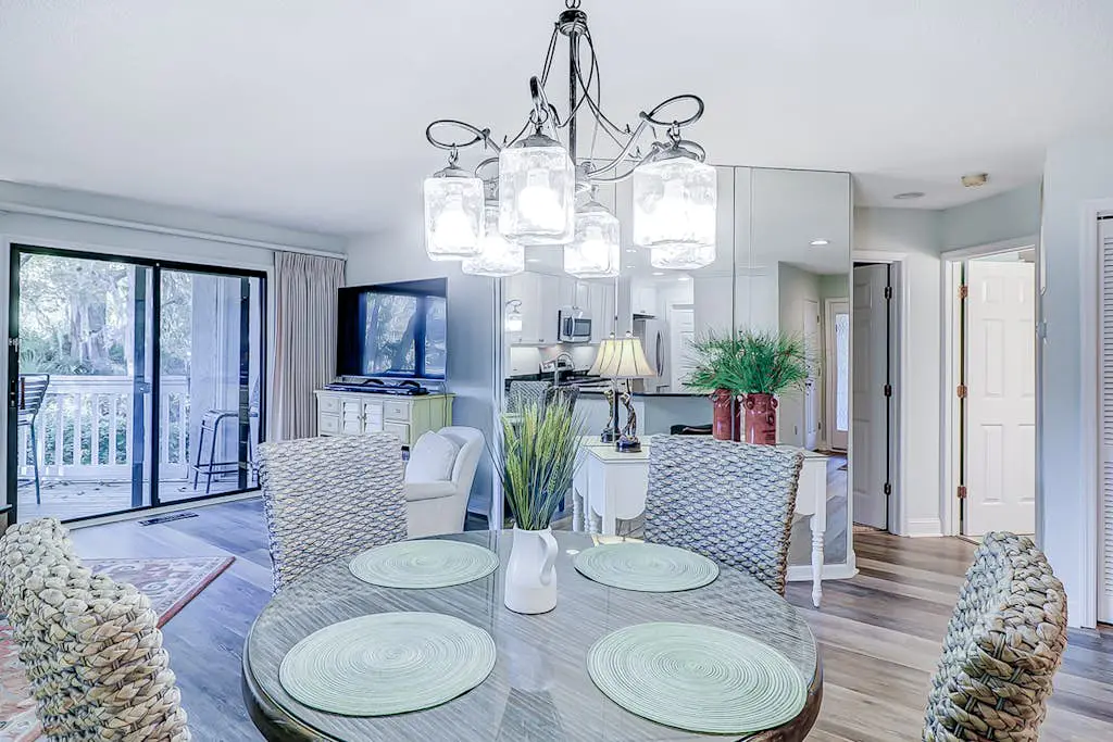 Stylish Villa with Fast WiFi, Shared Pool, & Hot Tub - Mile from the Beach