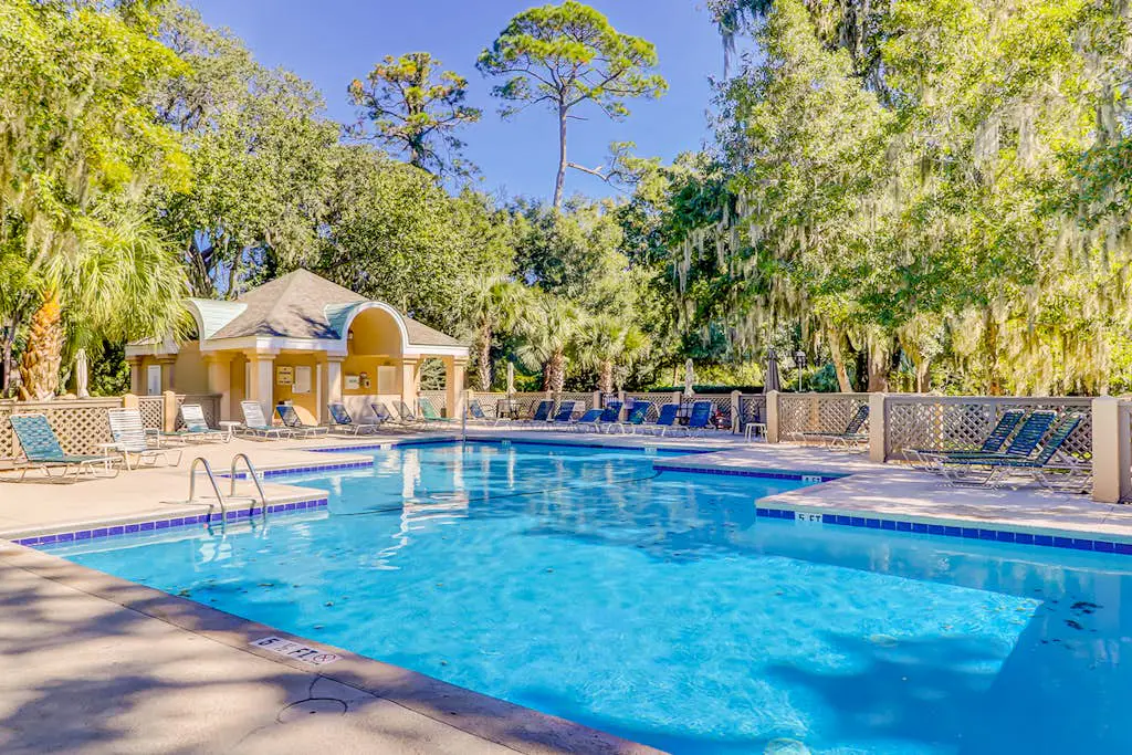 Stylish Villa with Fast WiFi, Shared Pool, & Hot Tub - Mile from the Beach