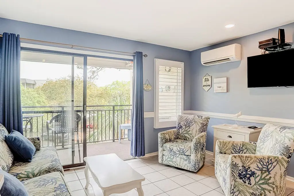 Oceanfront resort condo with WiFi, balcony, pool, grills, & beach access