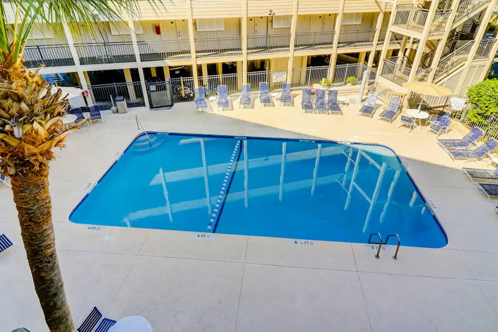Oceanfront resort condo with WiFi, balcony, pool, grills, & beach access