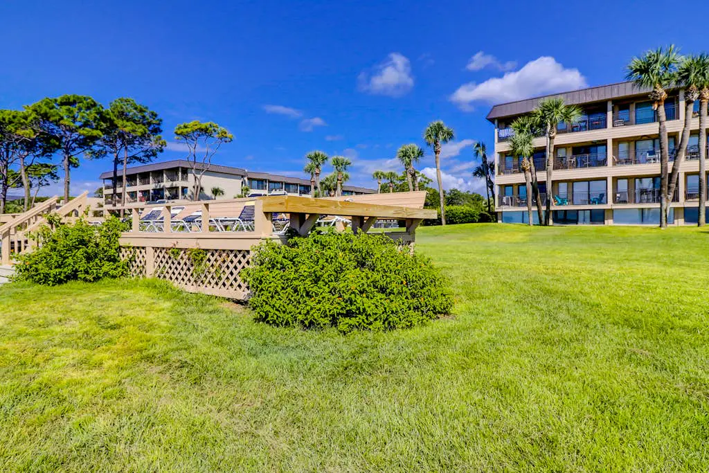 Oceanfront resort condo with WiFi, balcony, pool, grills, & beach access