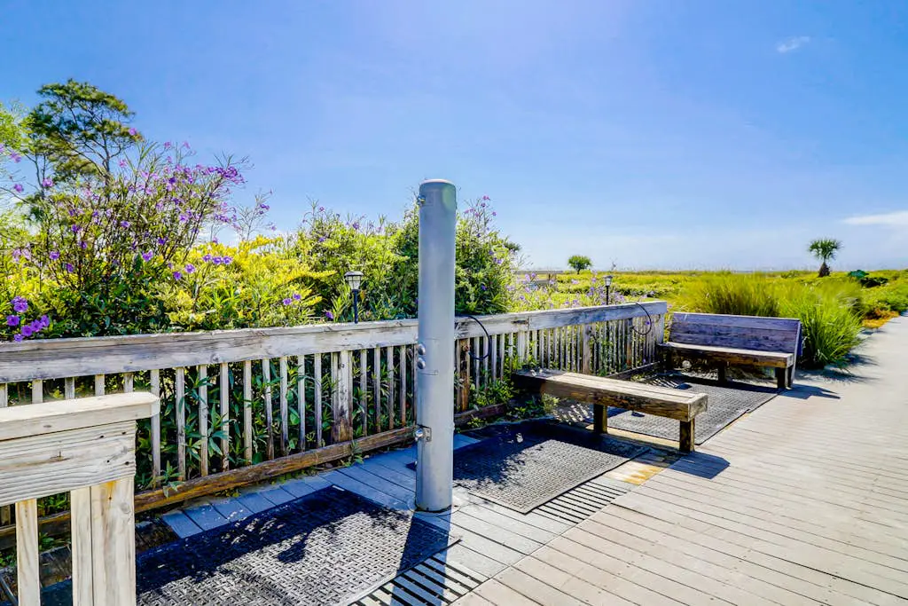 Oceanfront resort condo with WiFi, balcony, pool, grills, & beach access