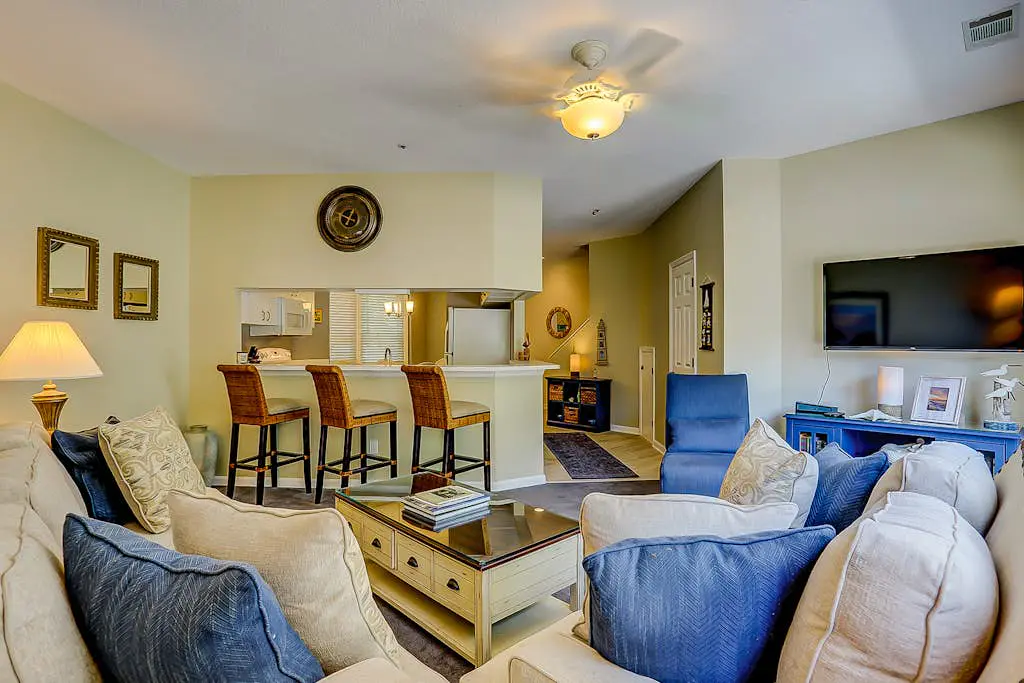 Dog-friendly island escape near the beach with pool, water view & WiFi