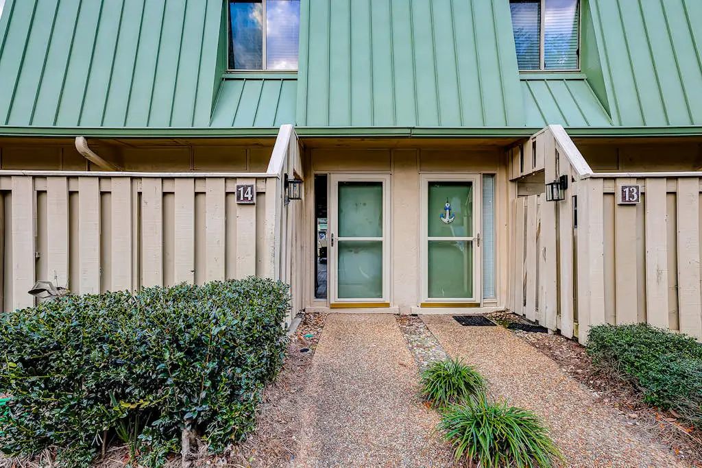 2-story condo with pool, private patio, & grill - walk to beach - near Coligny