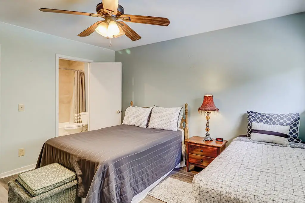 Well-appointed home with path to the beach, pool, private washer/dryer & AC