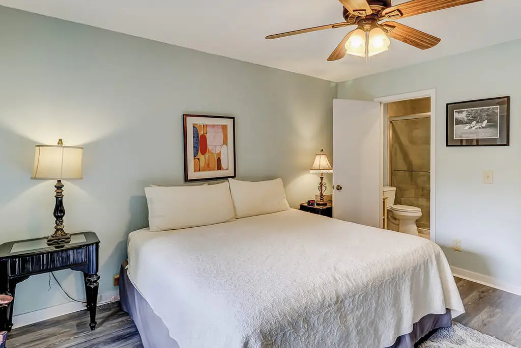 Well-appointed home with path to the beach, pool, private washer/dryer & AC