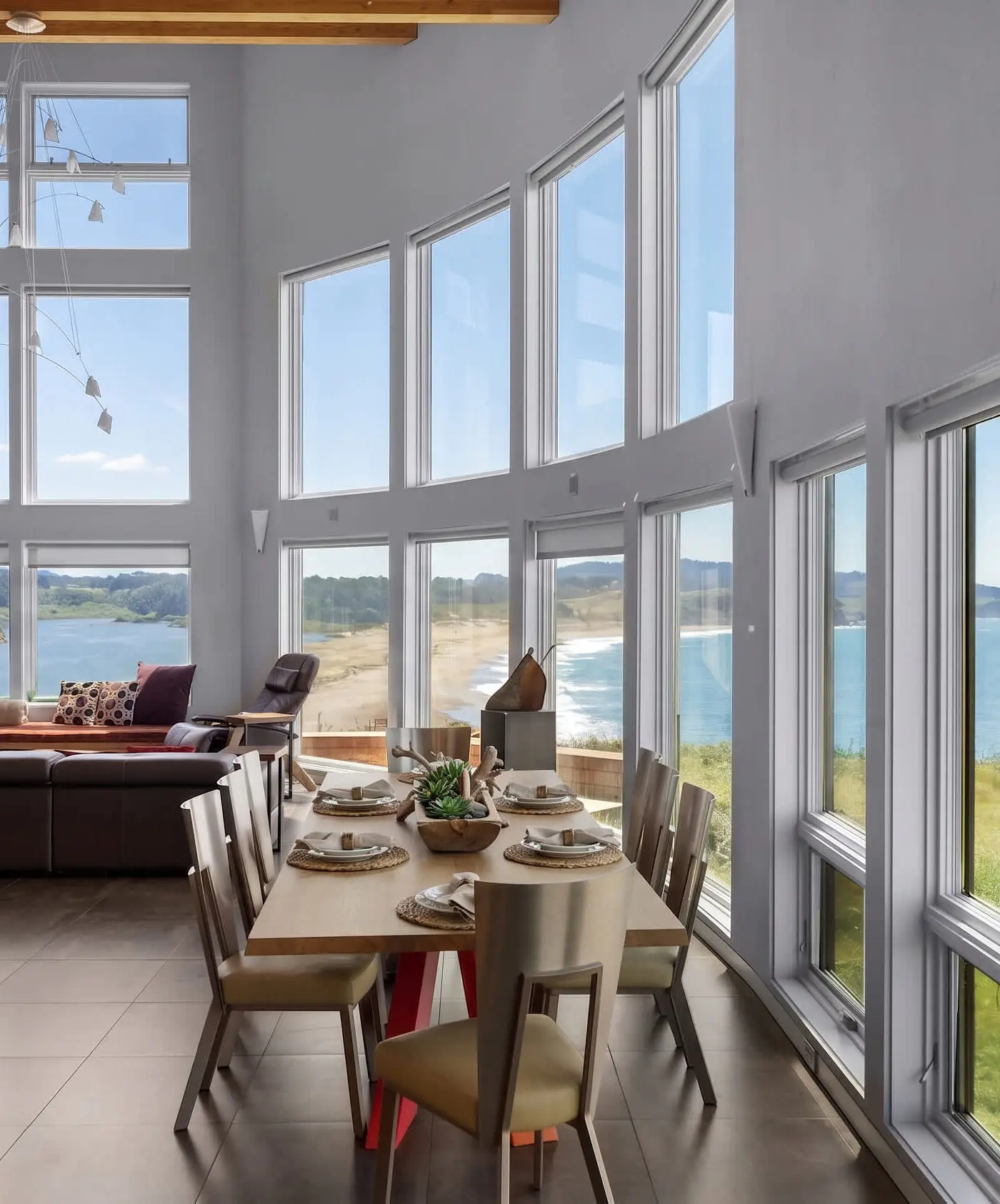 Pacific Bliss Haven - Luxury oceanfront home with 270-degree views, hot tub & 2 fireplaces