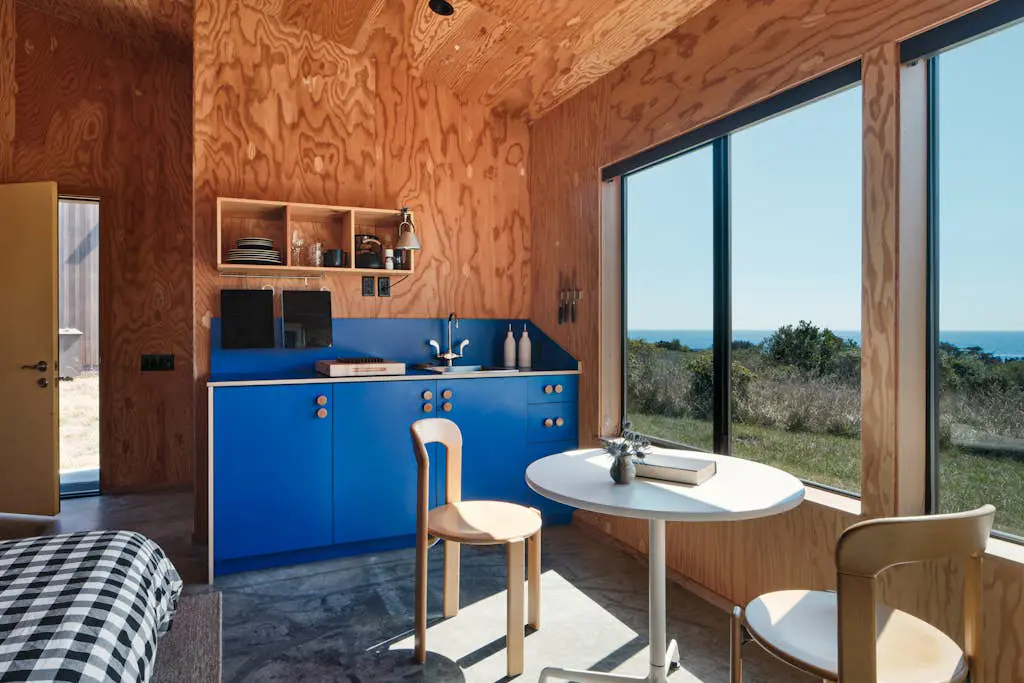 Ocean-view meadow studio near Shell Beach