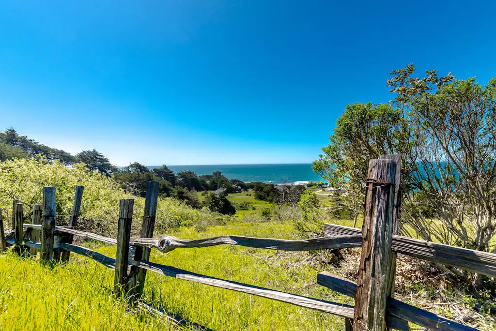 Ocean-view meadow studio near Shell Beach