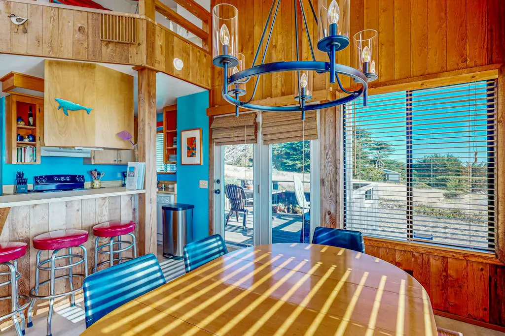 Clemons' Cottage - Ocean-view meadow home with deck & grill near Black Point, dogs welcome