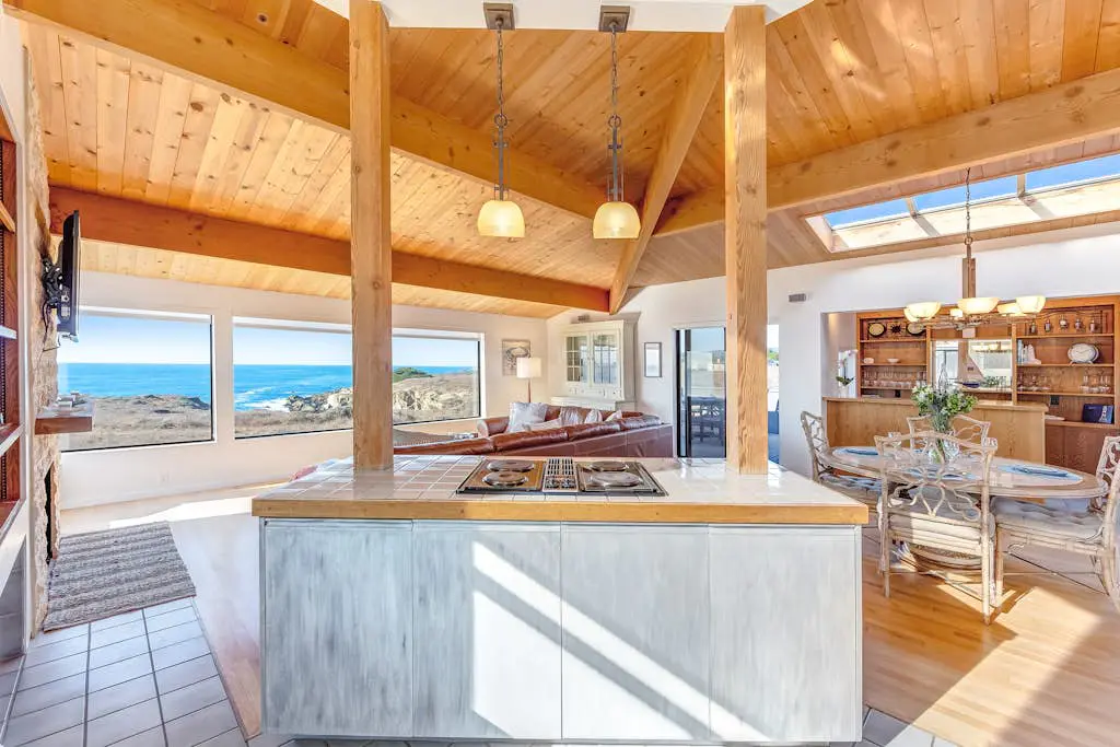 Dog-friendly home with cove views, a private hot tub, & rec center access