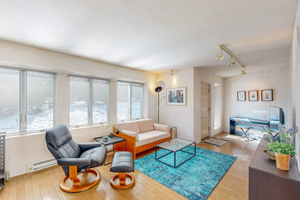 Peaceful retreat with tons of privacy, patio, gas fireplace & wood burning stove