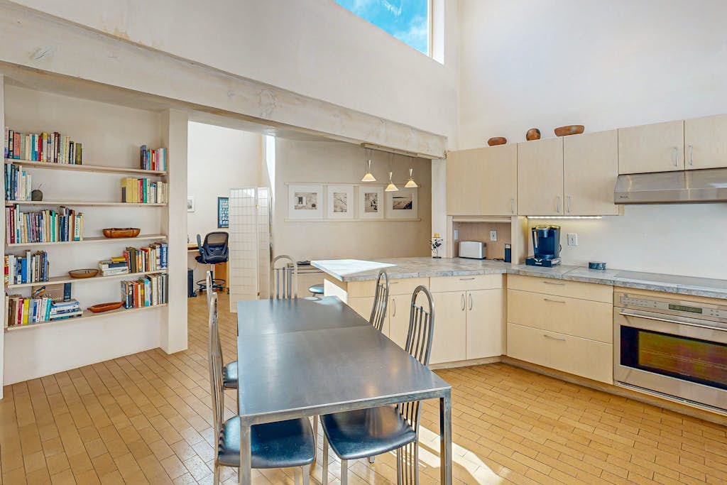 Peaceful retreat with tons of privacy, patio, gas fireplace & wood burning stove