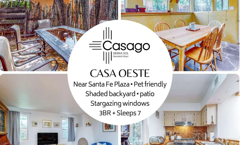 Spacious home with shaded patio, local art,books & dog friendly