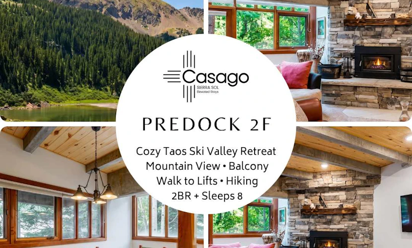 Luxe Slopeside Condo: Balcony, Fireplace & Covered Parking