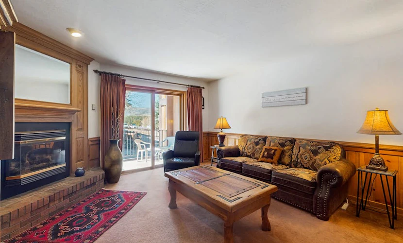 Close to it all Awesome condo with an elevator, ski lockers and wood fireplace