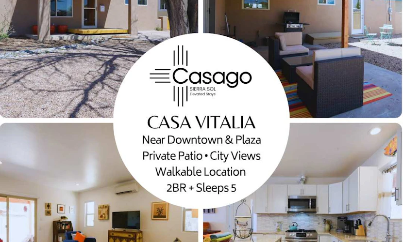 Bright renovated escape near downtown with free WiFi, AC, large backyard & patio