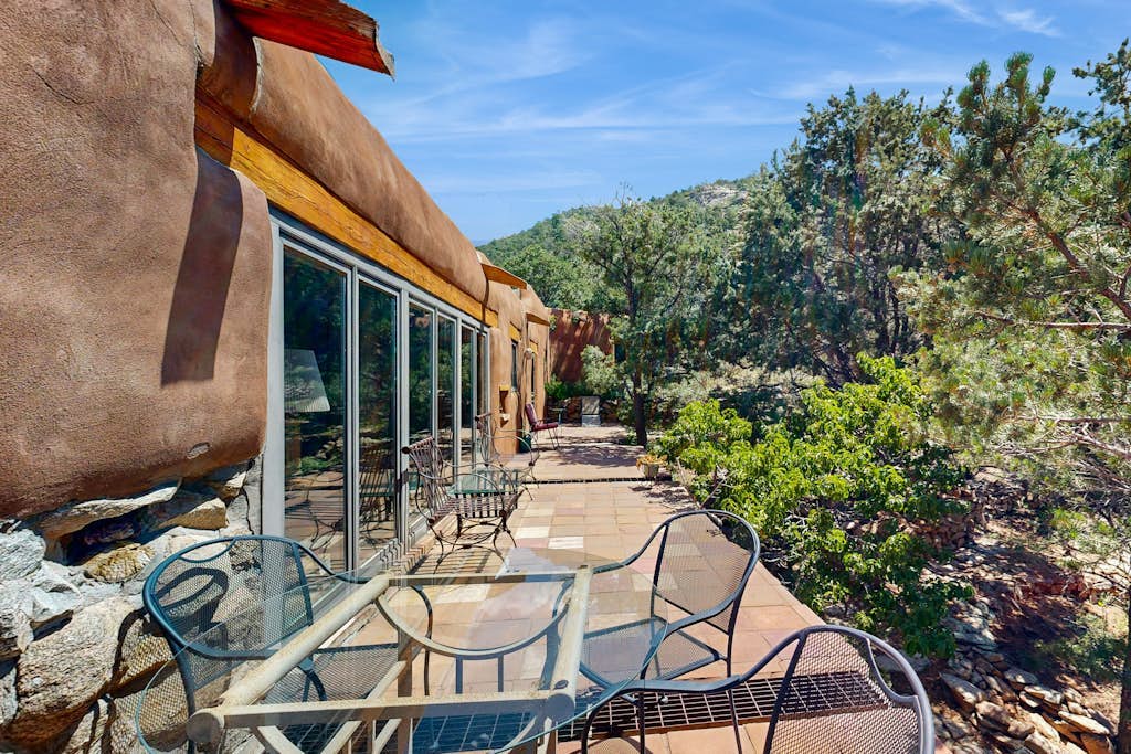 Pueblo-Style Gem w/ Terrace & Gazebo - Mountain View & Nearby Hiking Trails