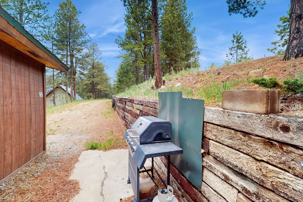 Unique lodge w/ mountain & valley views, wood-burning fireplace, and decks