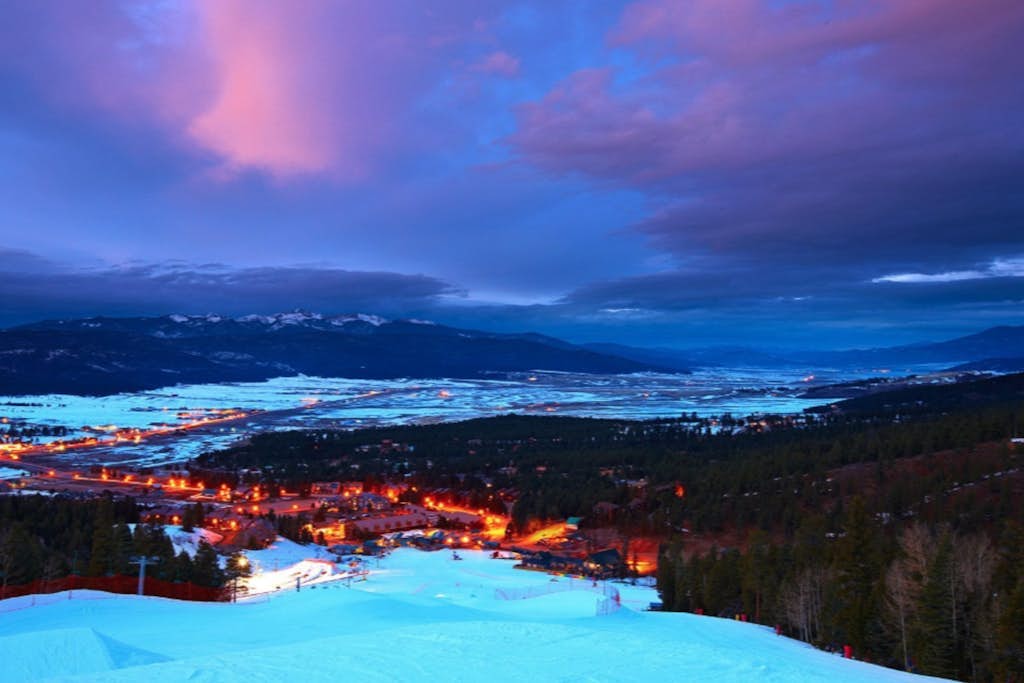 Modern townhome near skiing with mountain view, garage & secured bike storage