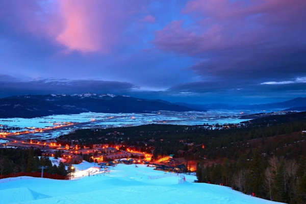 Modern townhome near skiing with mountain view, garage & secured bike storage