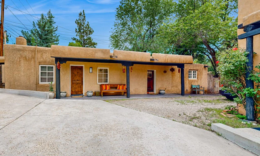 Casa Centrado | Designer Hideout with Patios | Walkable Locale Near Canyon Rd