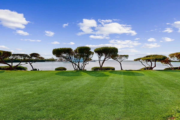 Restful waterfront townhome with deck, great water views & washer/dryer