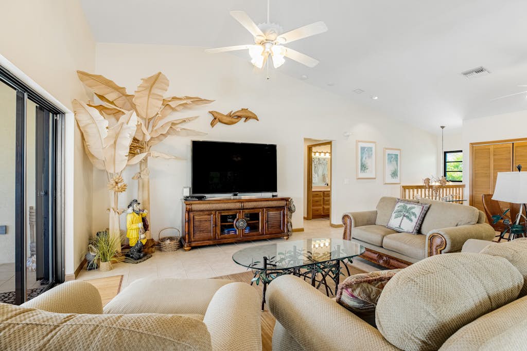 Waterfront home with ocean views, dock, & private outdoor pool