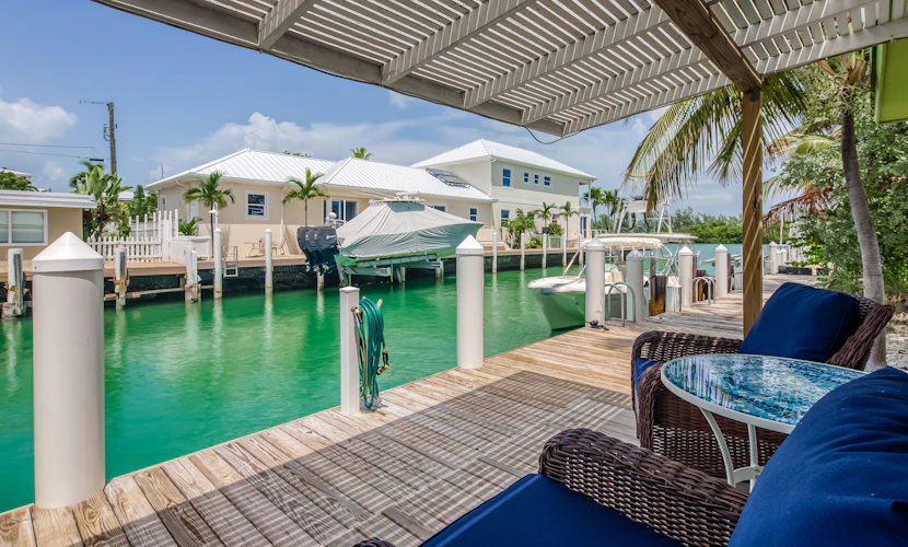 Waterfront Home w/ Private Dock, Outdoor Shower & Home Office - Dog-Friendly