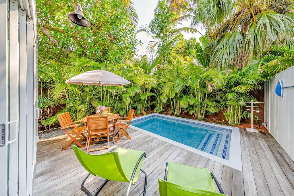 Bright Key West House with Private Pool, Gas Grill, W/D, Central AC, & Free WiFi
