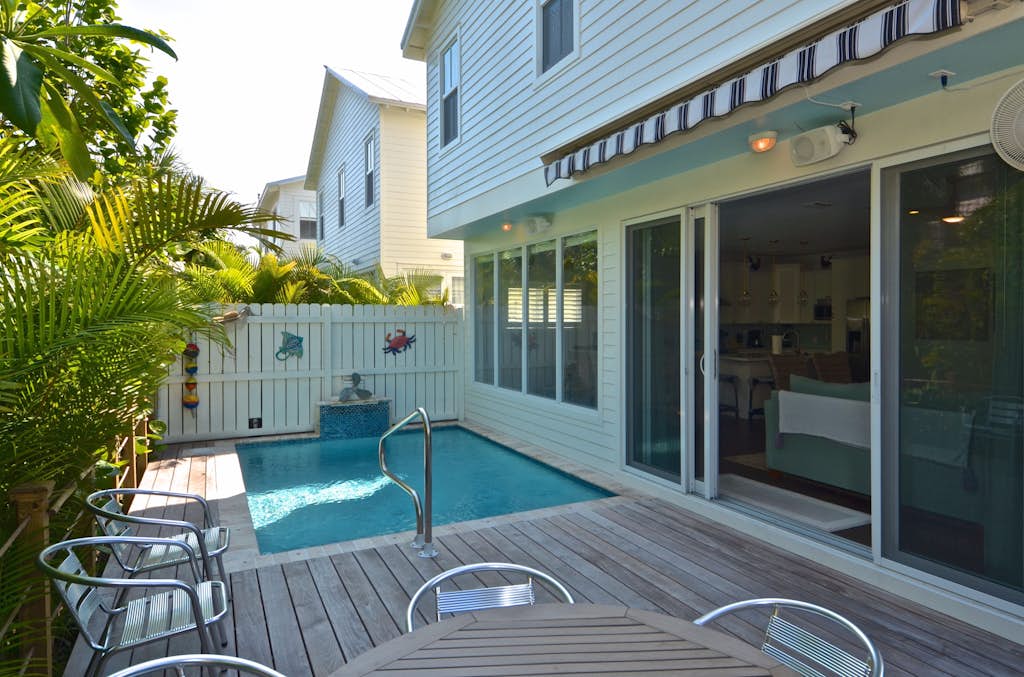 Fresh Getaway w/ Private Pool & Rooftop Patio - Great Location, Steps from Beach