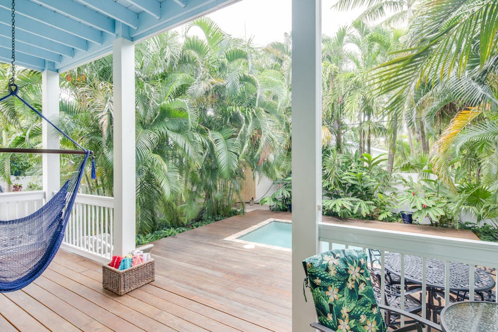 Gorgeous Home with Lush Patio & Private Pool - Two Blocks to Higgs Beach