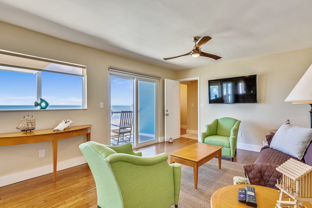 Family-friendly oceanfront home with private beach, private gas grill, and deck