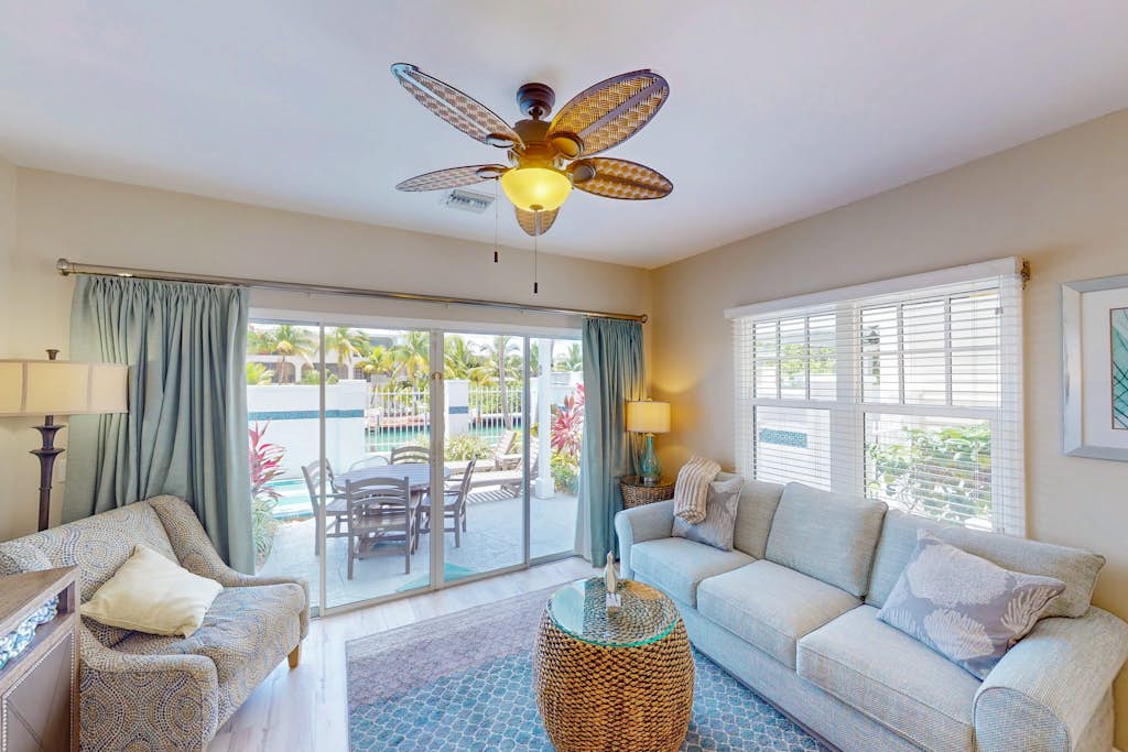 Enchanting waterfront townhouse with balcony, plunge pool, & washer/dryer