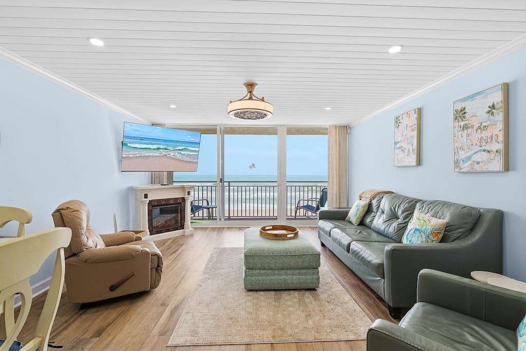 Unobstructed Oceanfront Views | 2 Balconies | Quiet Coastal Escape