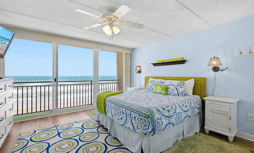 Unobstructed Oceanfront Views | 2 Balconies | Quiet Coastal Escape