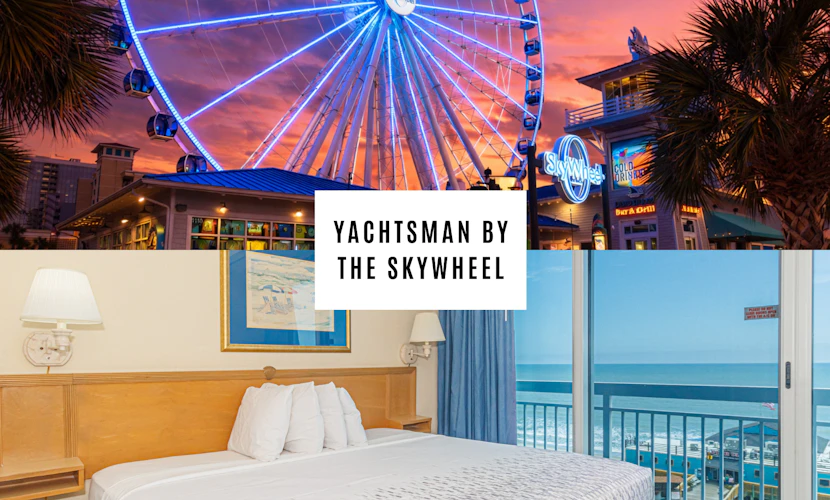 SkyWheel in Walking Distance! Oceanfront 2BR! Yachtsman 207