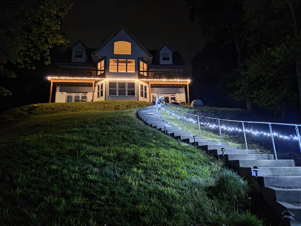 Still Waters - Lakefront luxury home with views, dock, home theater & game room