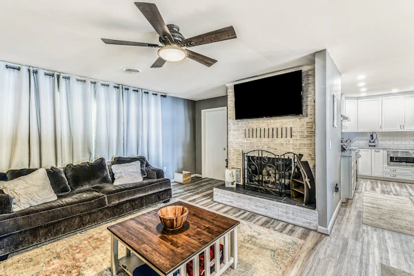 Lakefront Home with Private Dock, Hot Tub, Fireplace, & Central A/C - Free WiFi