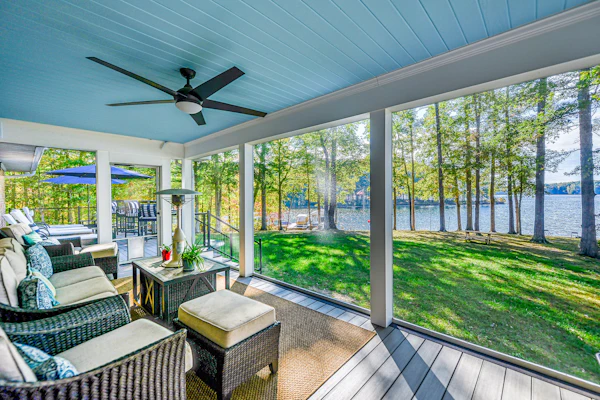 Lakefront Home with Private Dock, Hot Tub, Fireplace, & Central A/C - Free WiFi